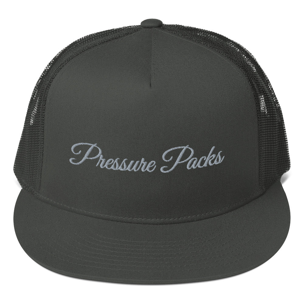 Trucker Cap Flat SnapBack – Pressure Packs Head Shop
